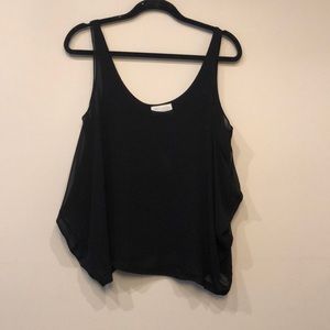 Zara Collection SemiSheer Double Lined Tank Blouse